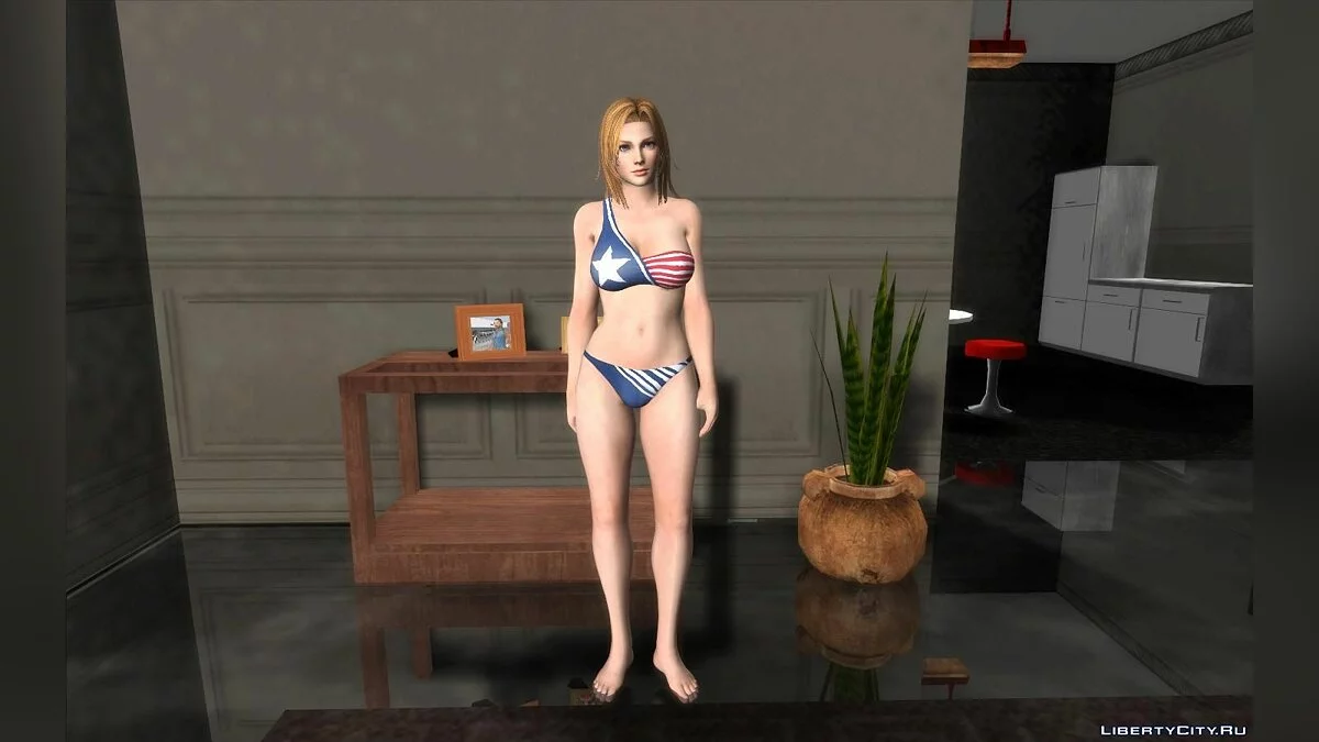 Тина (Зак-Айленд Купальник) из игры Dead or Alive 5 / GTA San Andreas