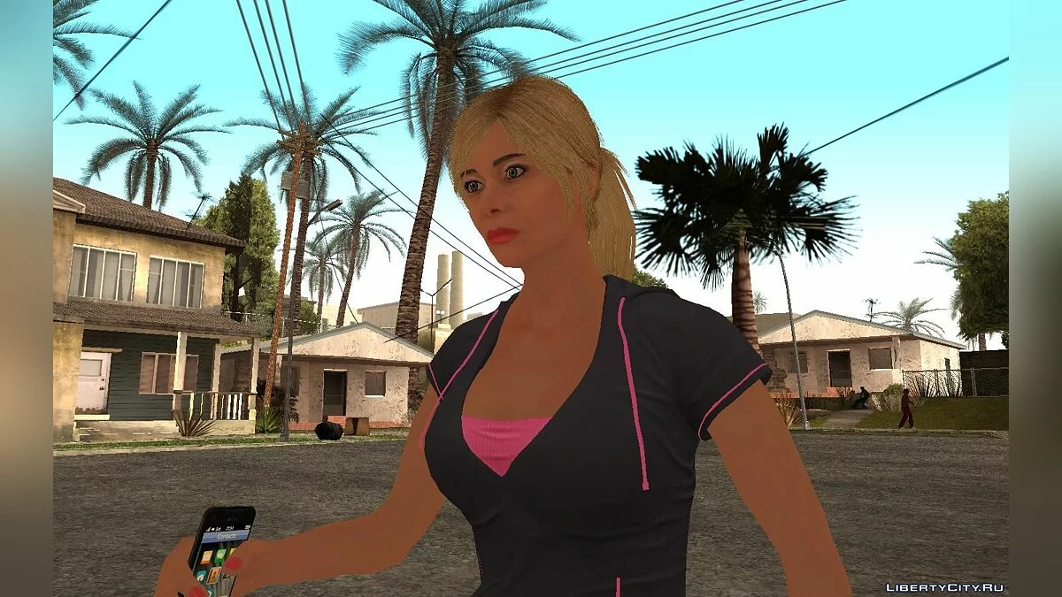 Трейси Де Санта из GTA 5 / GTA San Andreas