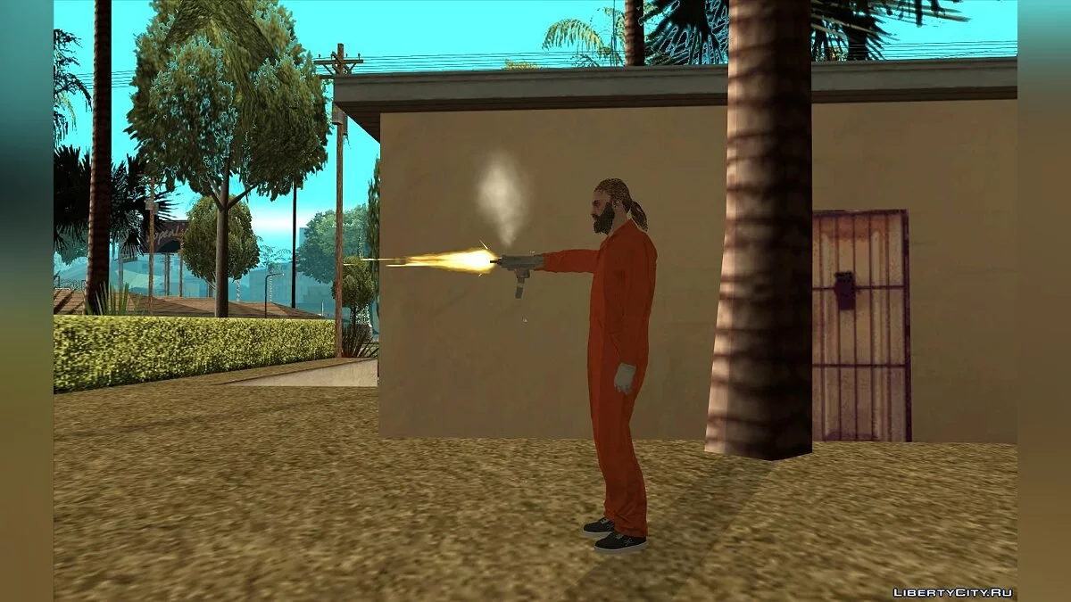 Заключенный из GTA Online normalmap / GTA San Andreas