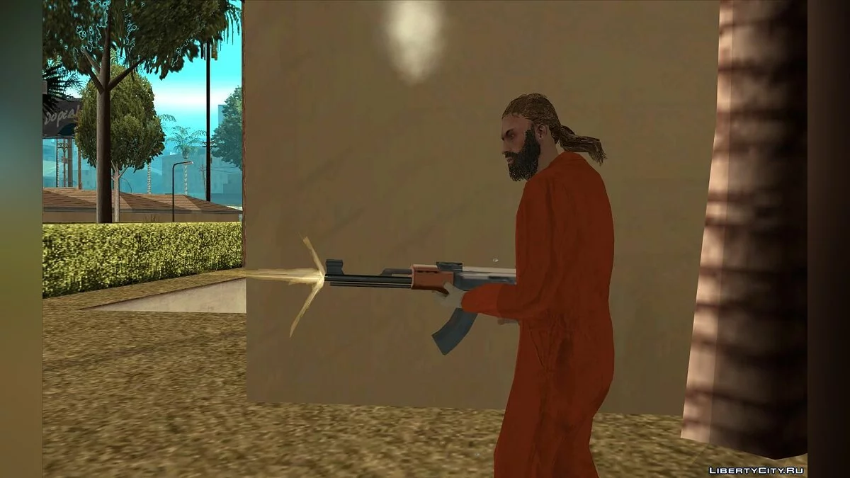 Заключенный из GTA Online normalmap / GTA San Andreas