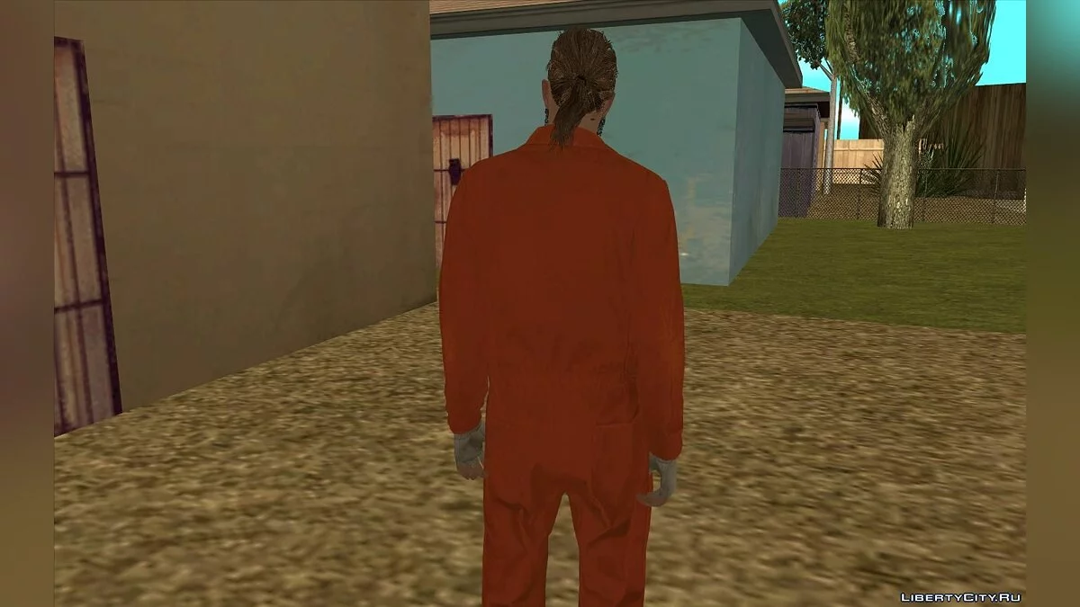 Заключенный из GTA Online normalmap / GTA San Andreas