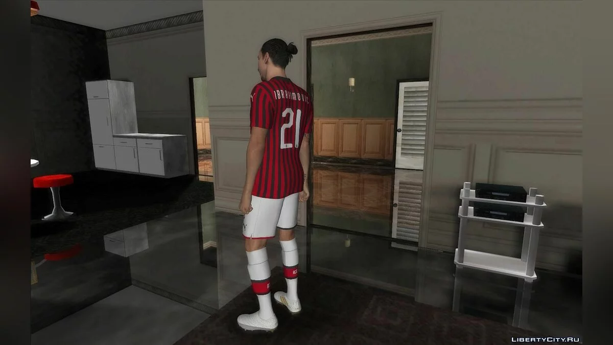 Златан Ибрагимович из игры Efootball PES 2020 / GTA San Andreas