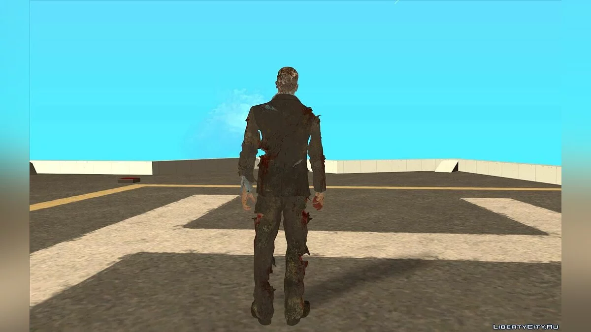 Зомби из игры CoD:Black Ops 3 / GTA San Andreas