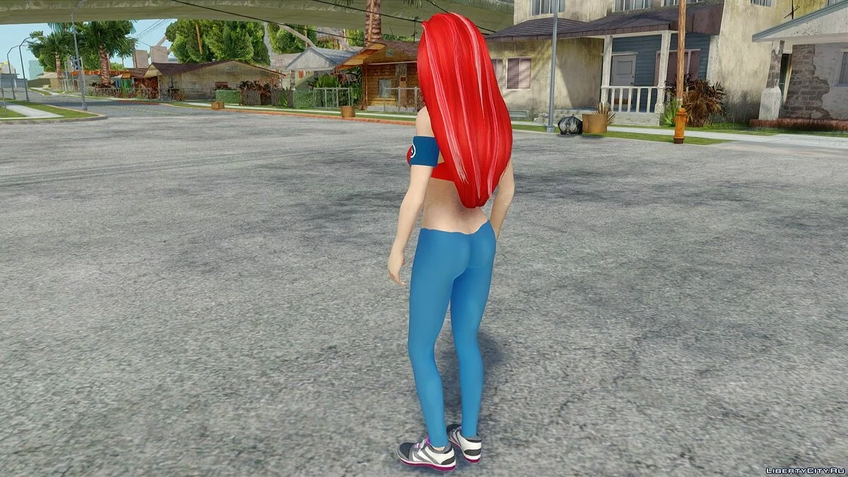 Ариэль в спортивной одежде / GTA San Andreas