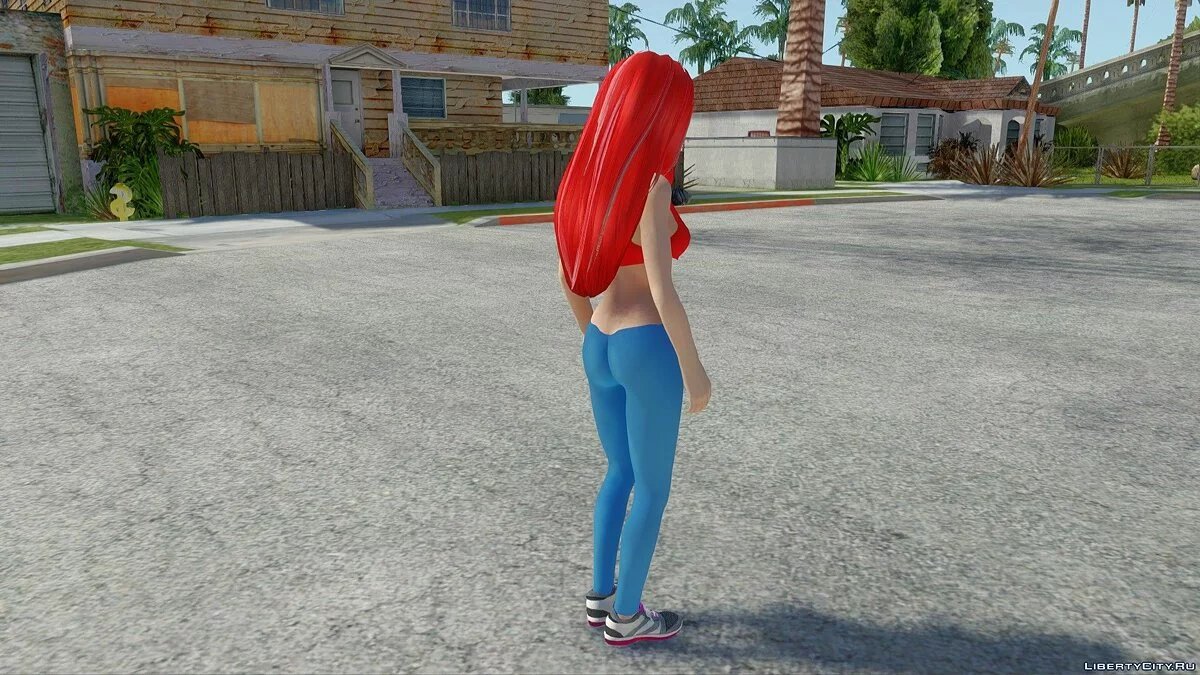 Ариэль в спортивной одежде / GTA San Andreas