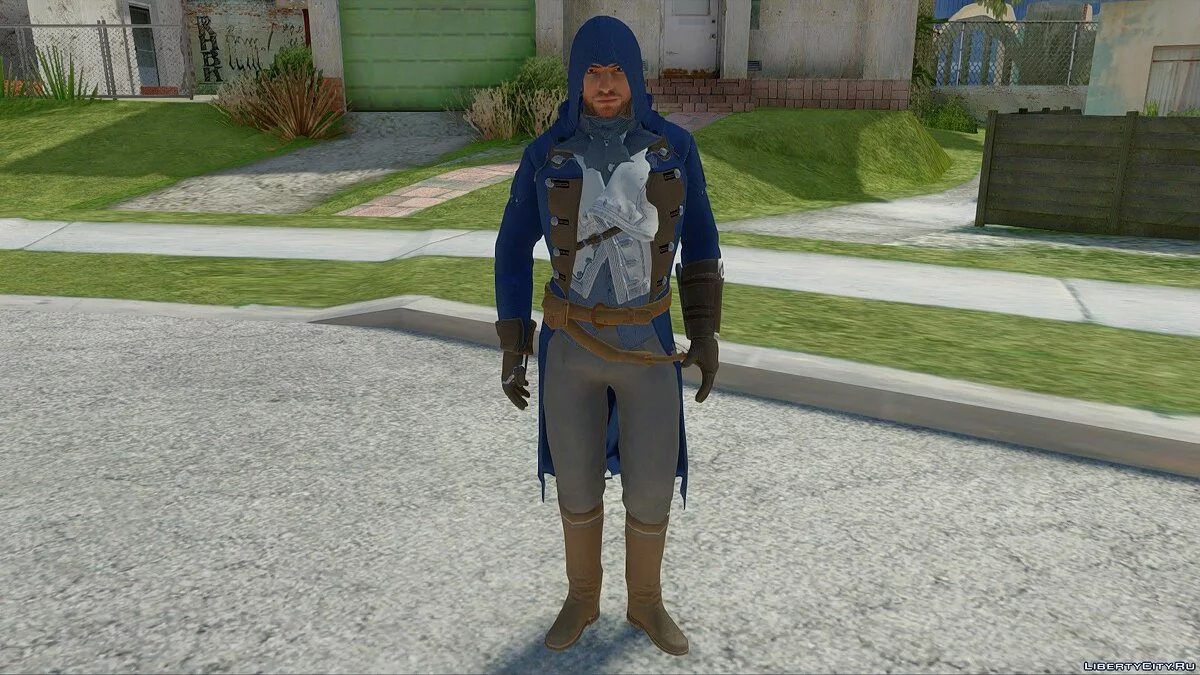 Арно Дориан из Assassin's Creed Unity / GTA San Andreas