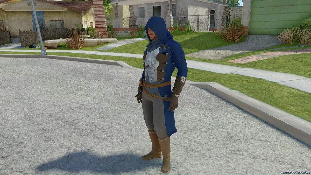 Арно Дориан из Assassin's Creed Unity / GTA San Andreas