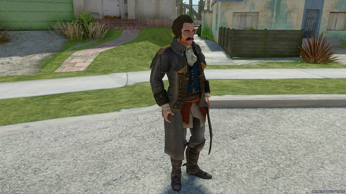 Чарльз Ли из из Assassin's Creed 3 / GTA San Andreas