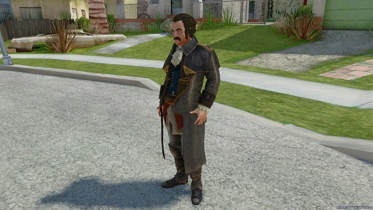 Чарльз Ли из из Assassin's Creed 3 / GTA San Andreas