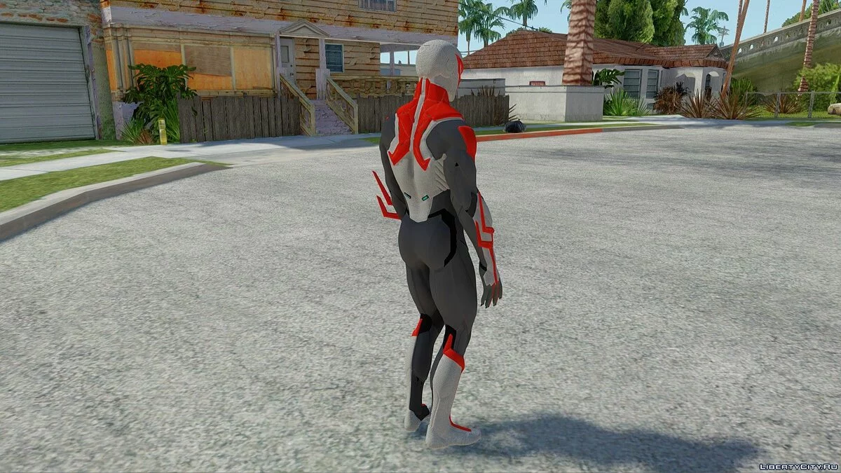 Человек-паук 2099 в белом костюме / GTA San Andreas