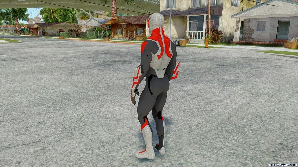 Человек-паук 2099 в белом костюме / GTA San Andreas
