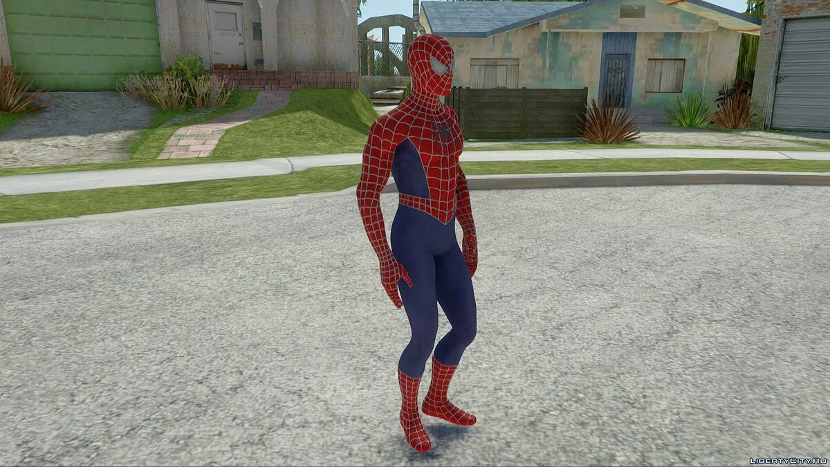 Человек-паук (Raimi Suit) / GTA San Andreas