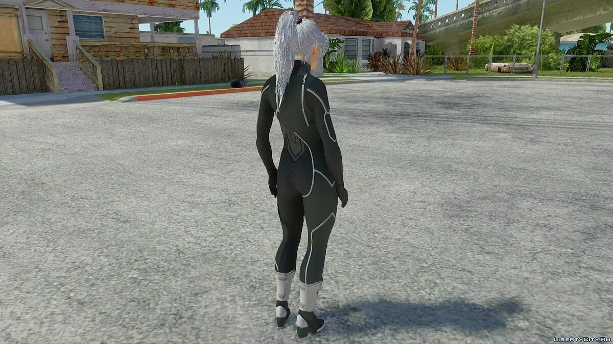 Чёрная кошка из Spider-Man PS4 / GTA San Andreas