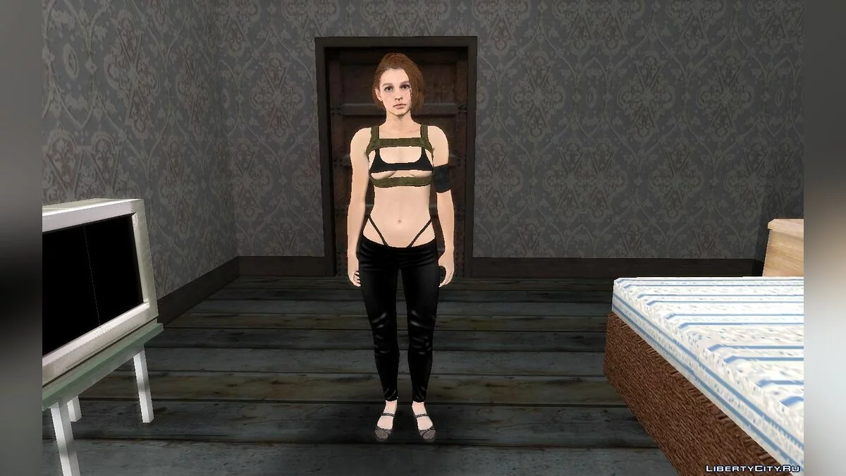Джилл из игры Resident Evil 3 / GTA San Andreas