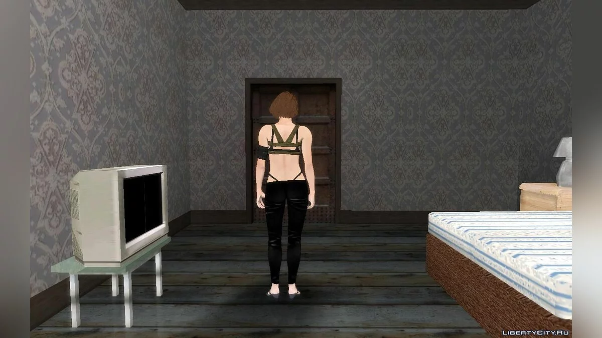 Джилл из игры Resident Evil 3 / GTA San Andreas