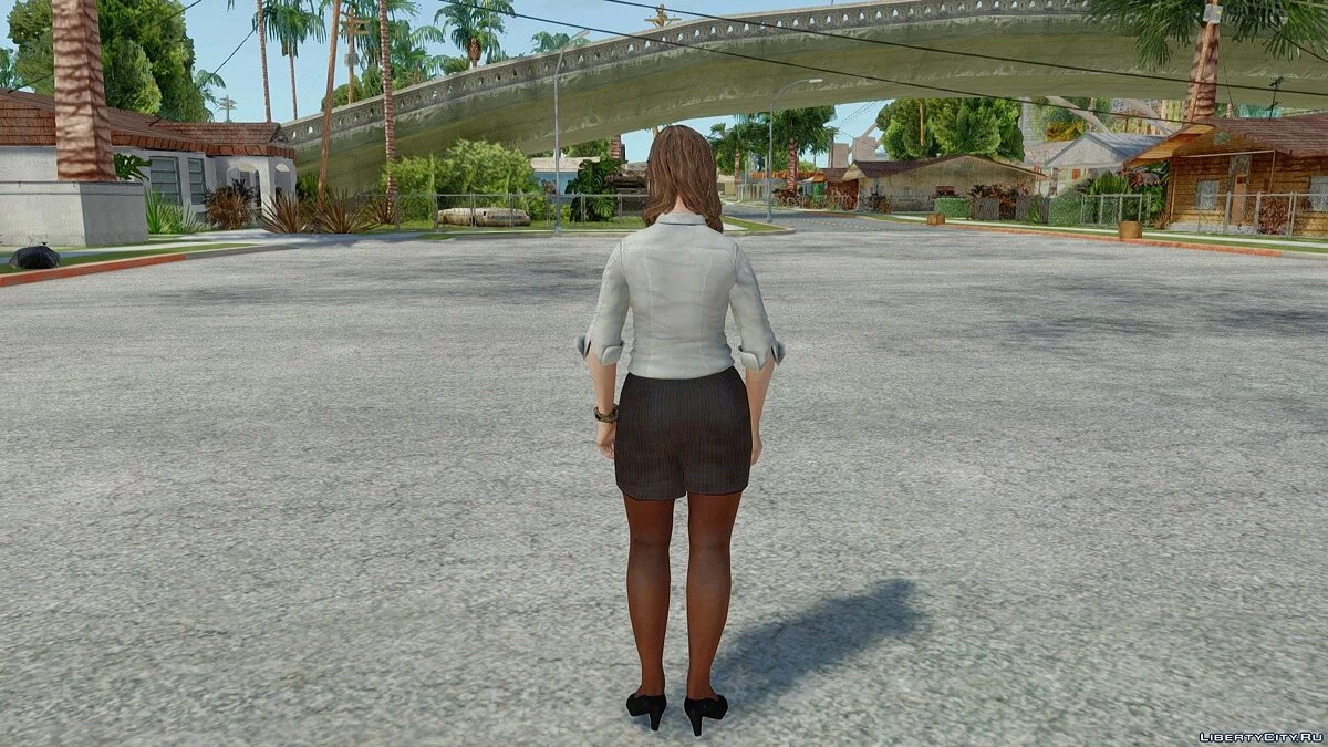 Джина Фоли из Resident Evil Revelations 2 / GTA San Andreas