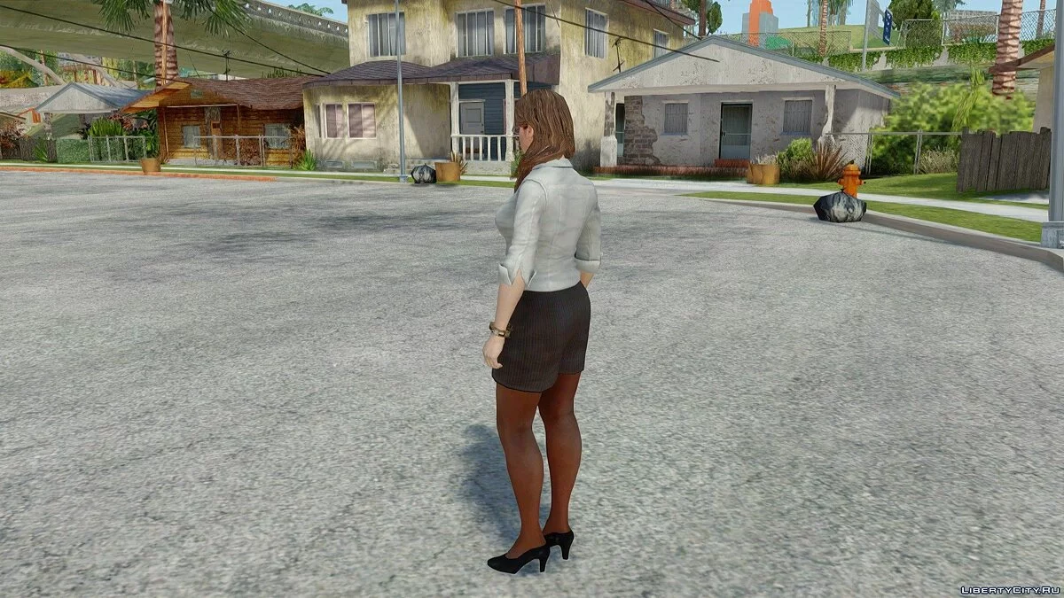 Джина Фоли из Resident Evil Revelations 2 / GTA San Andreas