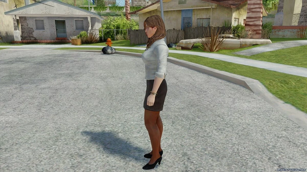 Джина Фоли из Resident Evil Revelations 2 / GTA San Andreas
