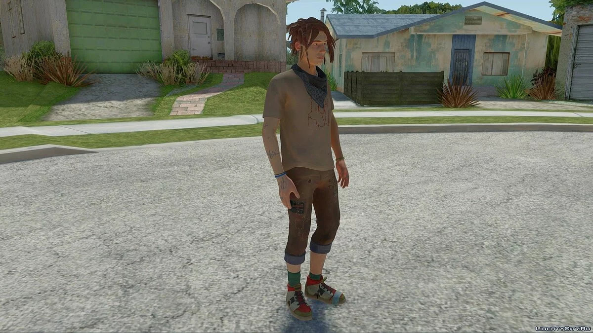 Финн из Life is Strange 2 / GTA San Andreas