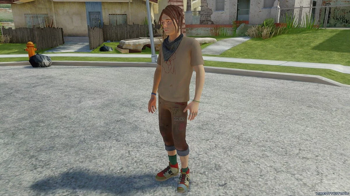 Финн из Life is Strange 2 / GTA San Andreas
