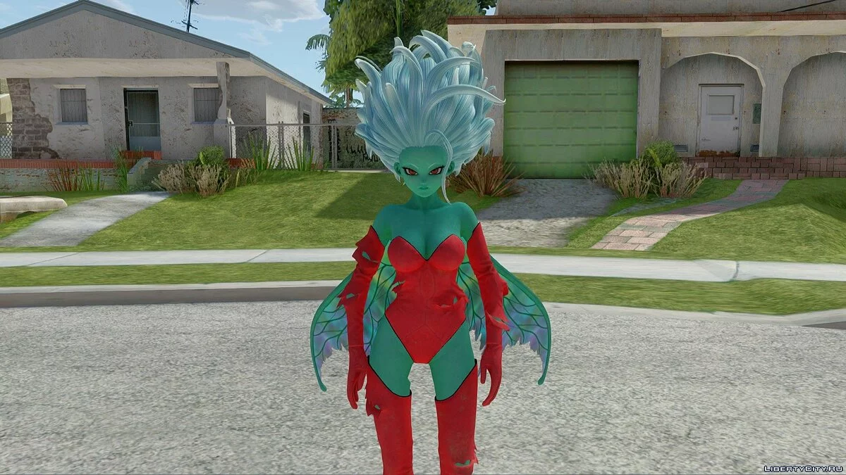 Галена из Jump Force / GTA San Andreas