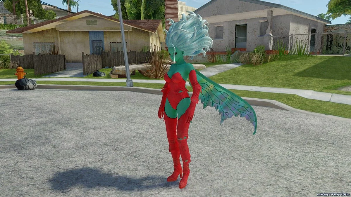 Галена из Jump Force / GTA San Andreas