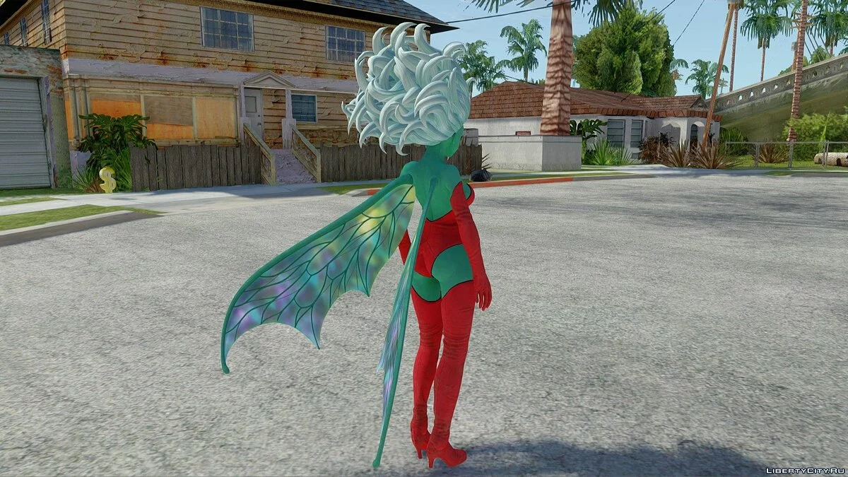 Галена из Jump Force / GTA San Andreas