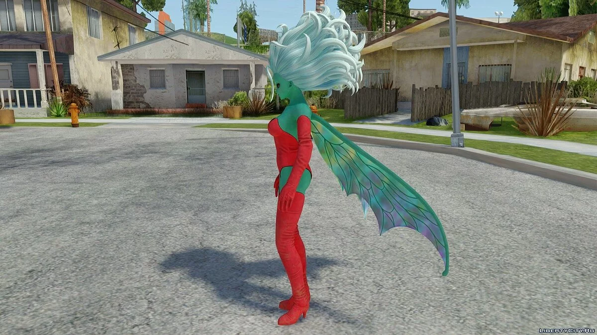 Галена из Jump Force / GTA San Andreas