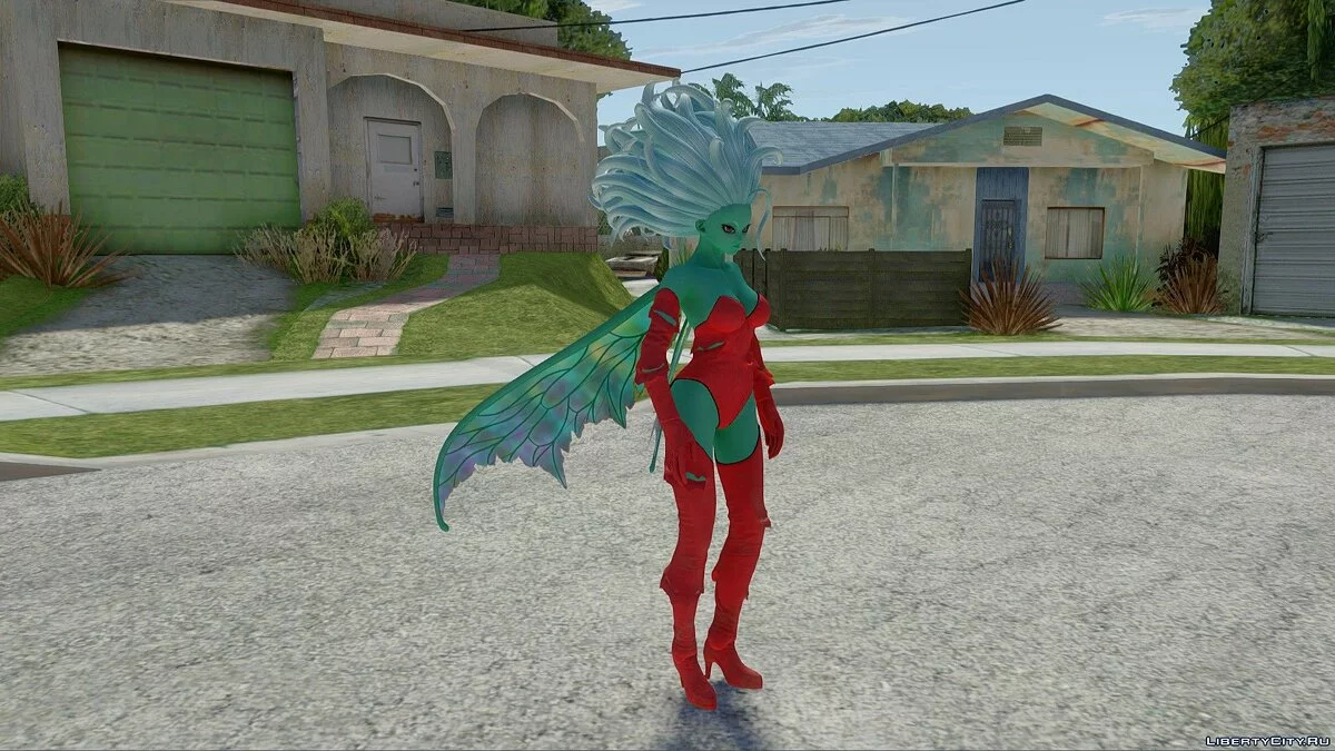 Галена из Jump Force / GTA San Andreas