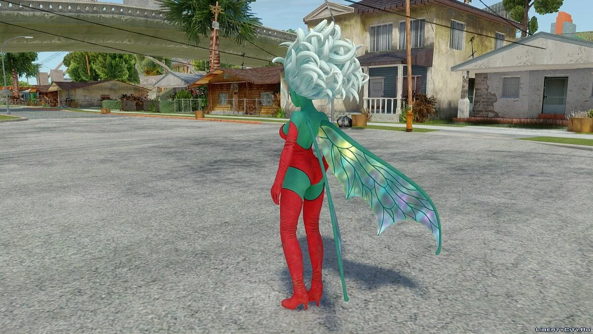 Галена из Jump Force / GTA San Andreas