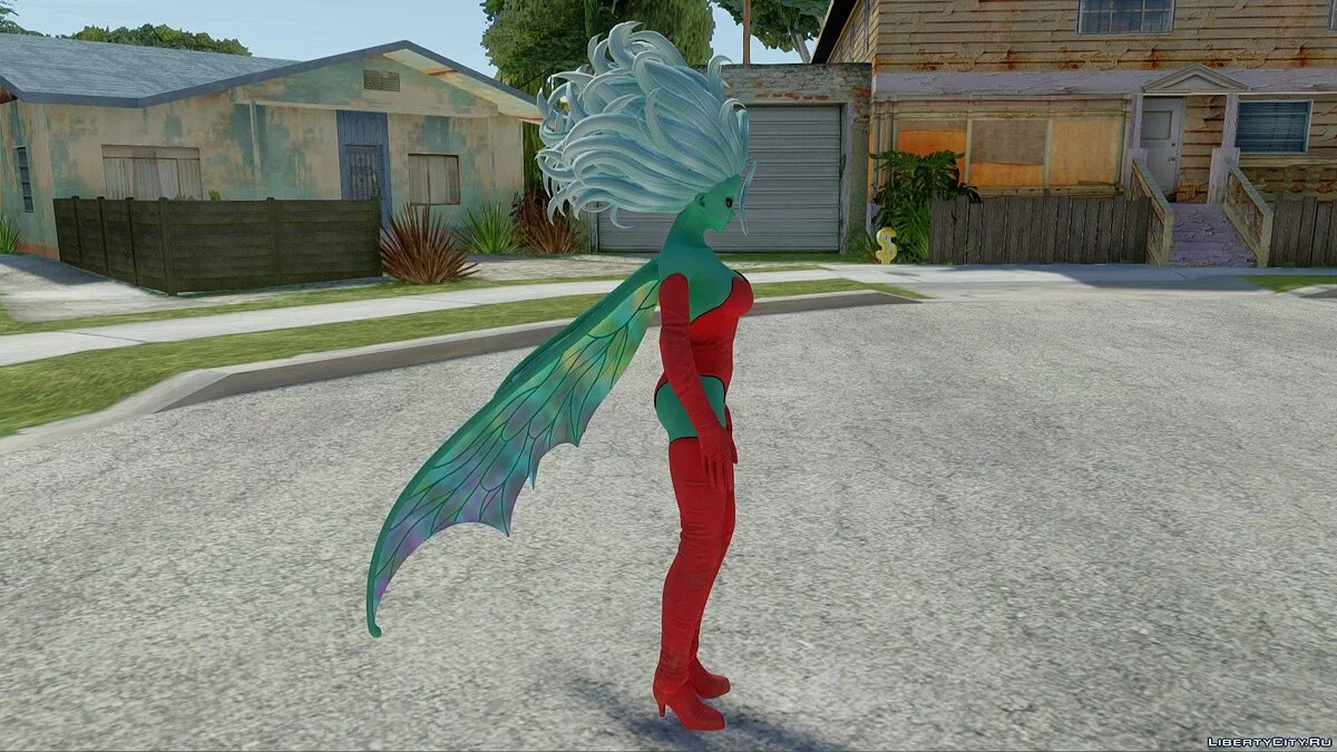 Галена из Jump Force / GTA San Andreas
