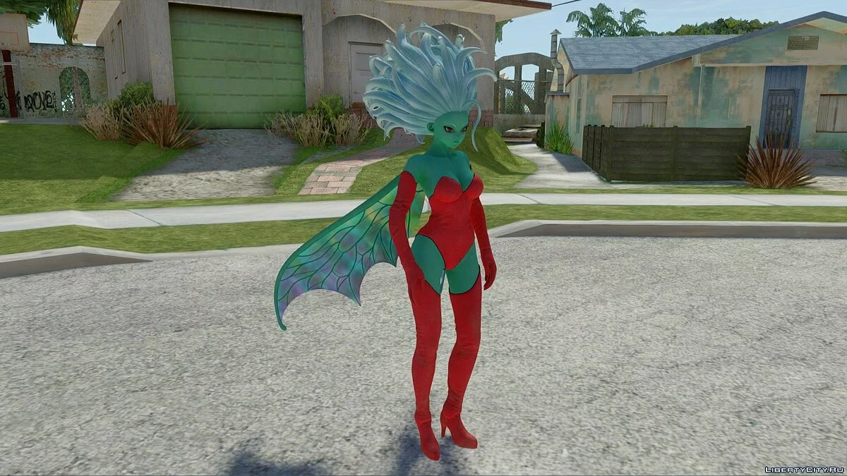 Галена из Jump Force / GTA San Andreas