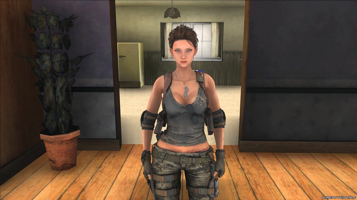 Замена emily roth.dff в GTA San Andreas (1 файл)