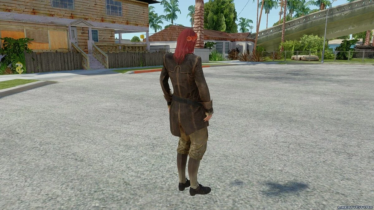 Энн Бонни из Assassin's Creed Back Flag / GTA San Andreas