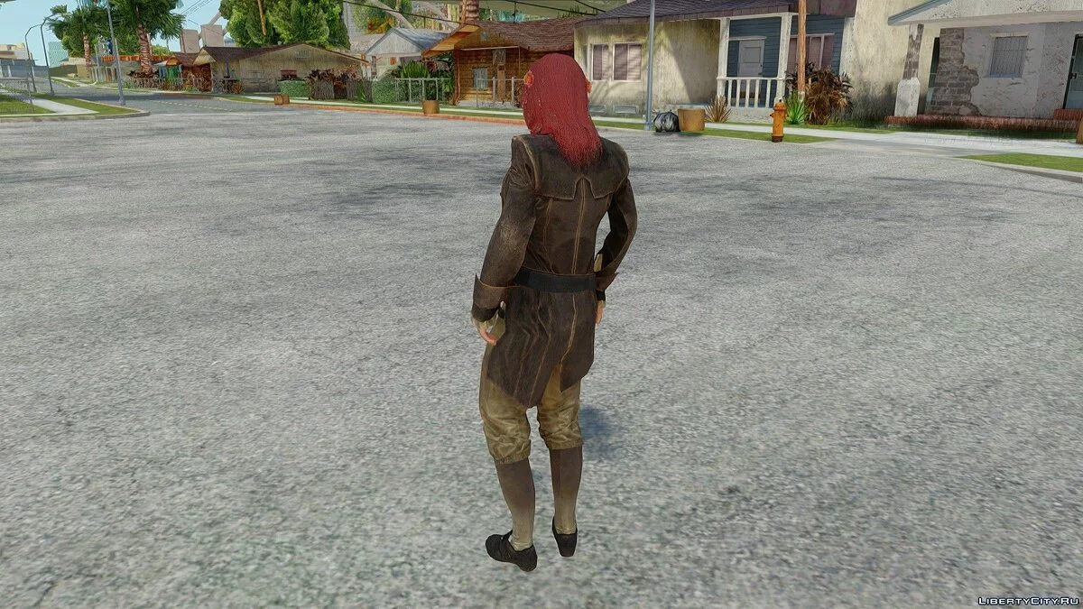Энн Бонни из Assassin's Creed Back Flag / GTA San Andreas
