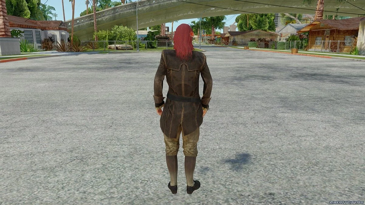 Энн Бонни из Assassin's Creed Back Flag / GTA San Andreas