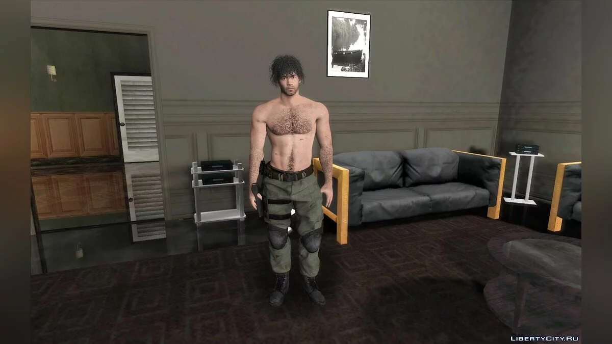 Карлос Оливейра из игры Resident Evil 3 / GTA San Andreas