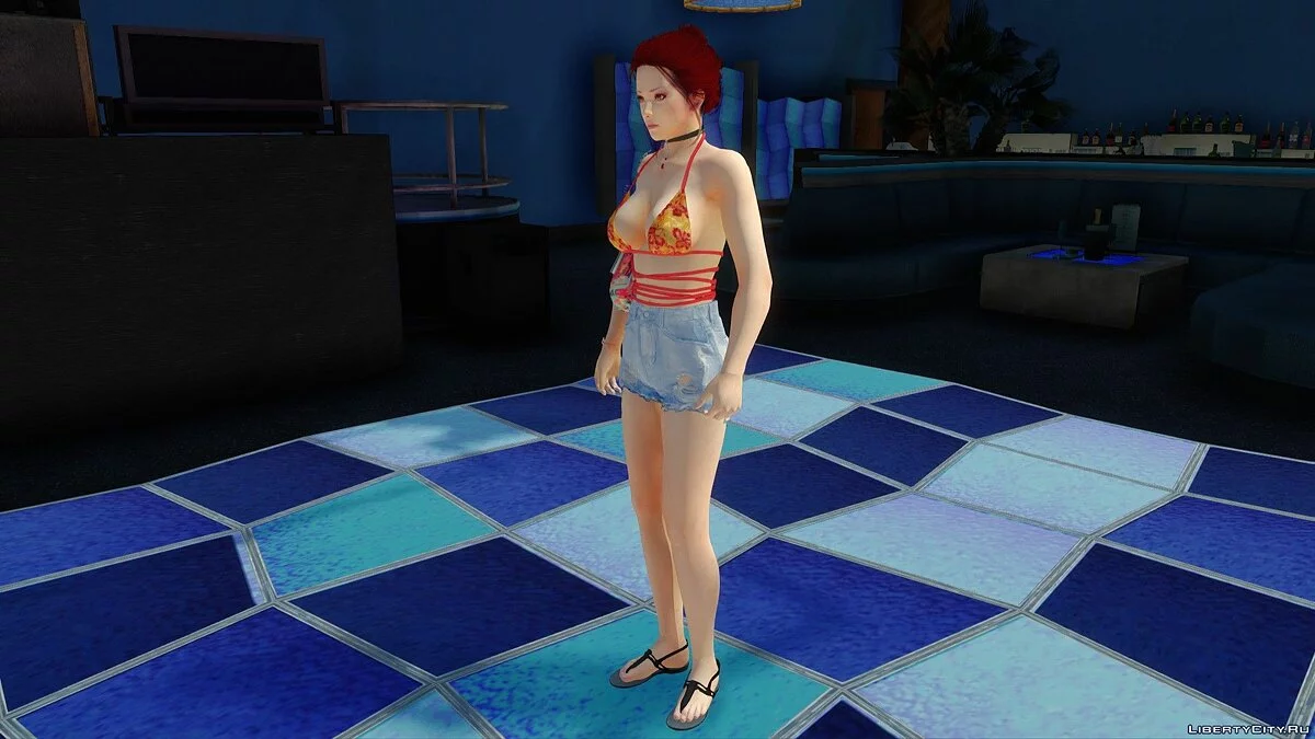 Касуми в повседневной одежде v16 / GTA San Andreas