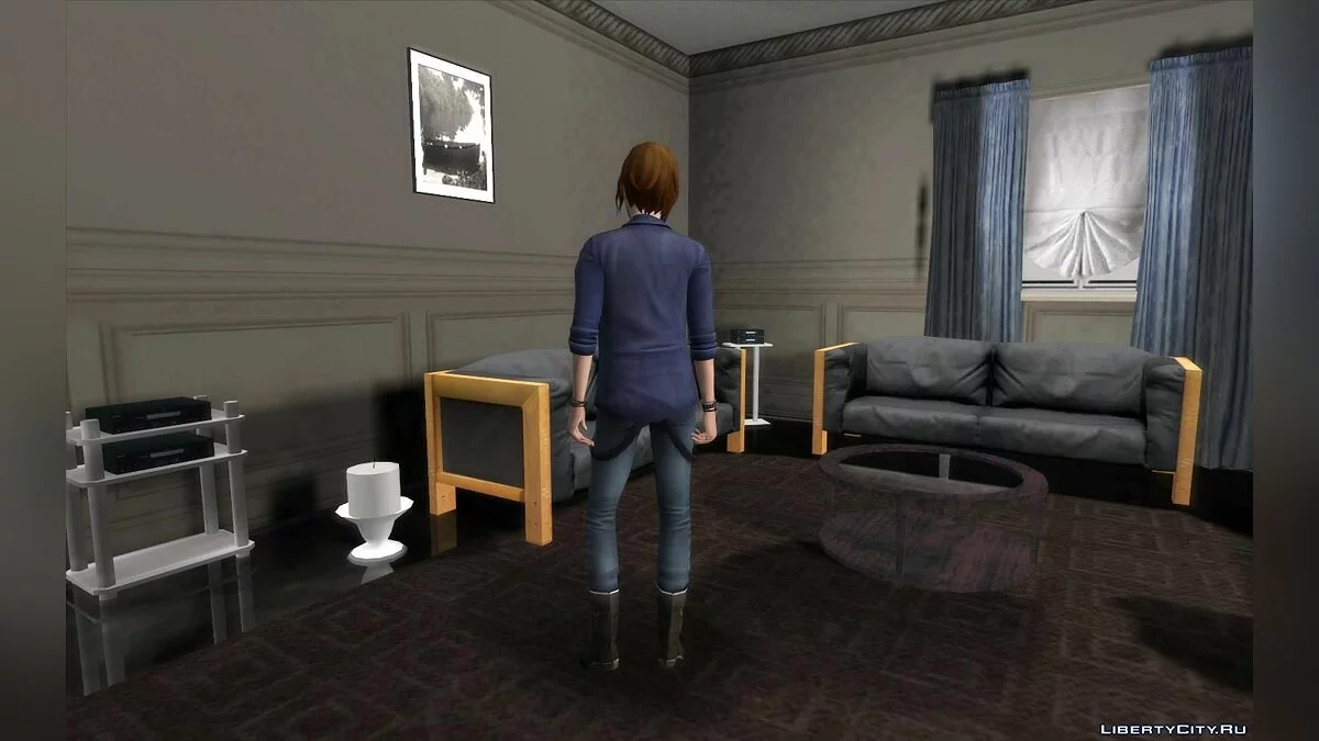 Хлоя Прайс из игры Life Is Strange: Before the Storm / GTA San Andreas