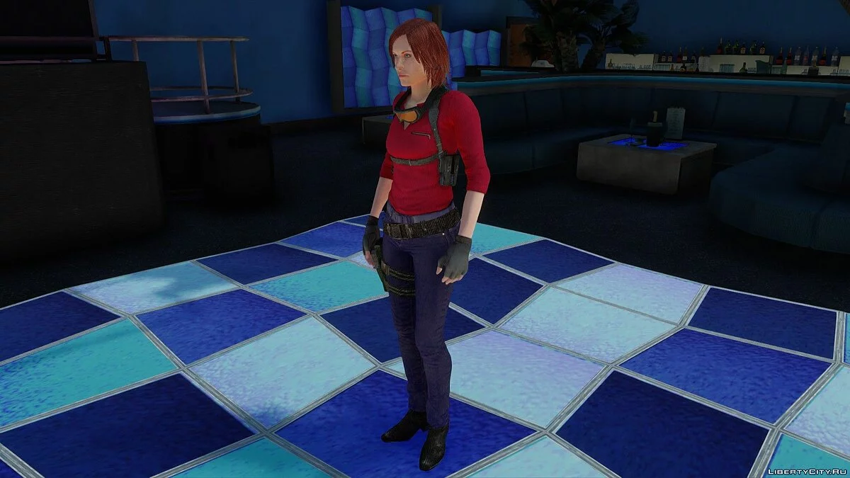 Клэр Редфилд из Resident Evil Revelations 2 / GTA San Andreas