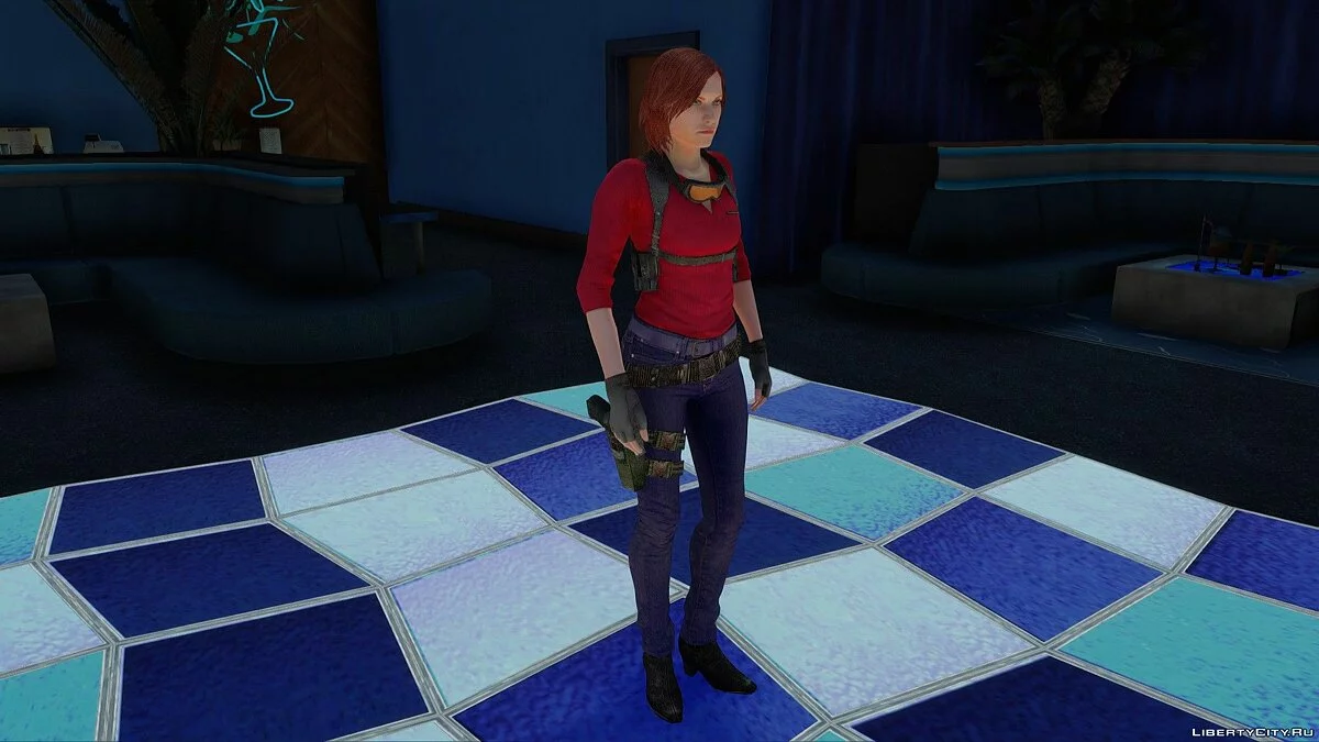 Клэр Редфилд из Resident Evil Revelations 2 / GTA San Andreas