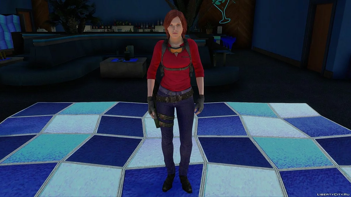 Клэр Редфилд из Resident Evil Revelations 2 / GTA San Andreas