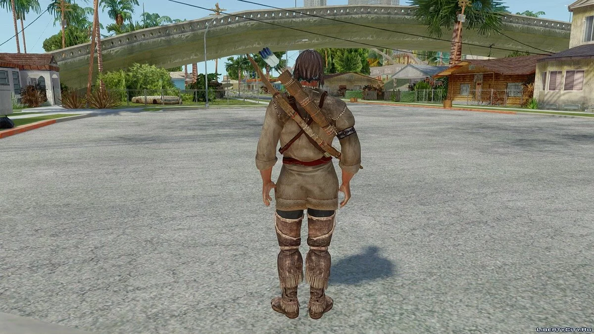 Коннор Кенуэй из Assassin's Creed 3 / GTA San Andreas