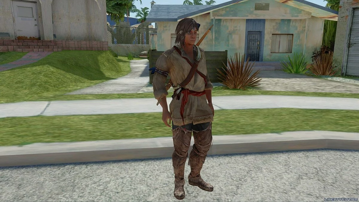 Коннор Кенуэй из Assassin's Creed 3 / GTA San Andreas