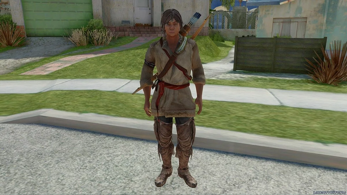 Коннор Кенуэй из Assassin's Creed 3 / GTA San Andreas