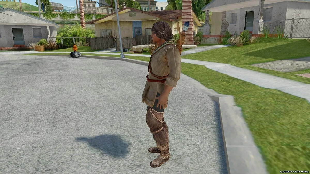Коннор Кенуэй из Assassin's Creed 3 / GTA San Andreas