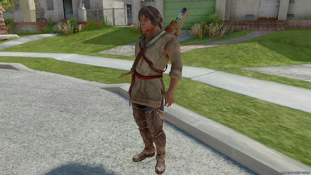 Коннор Кенуэй из Assassin's Creed 3 / GTA San Andreas