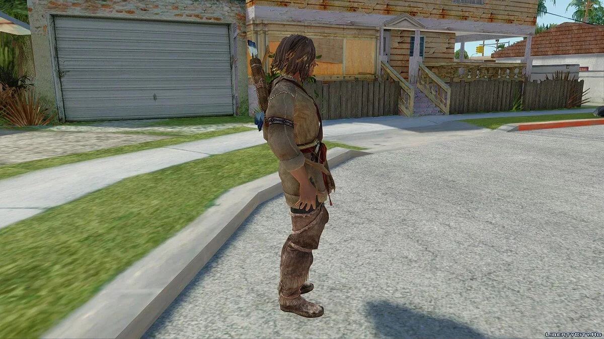 Коннор Кенуэй из Assassin's Creed 3 / GTA San Andreas