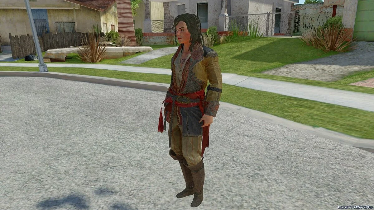 Мэри Рид из Assassin's Creed 4 / GTA San Andreas