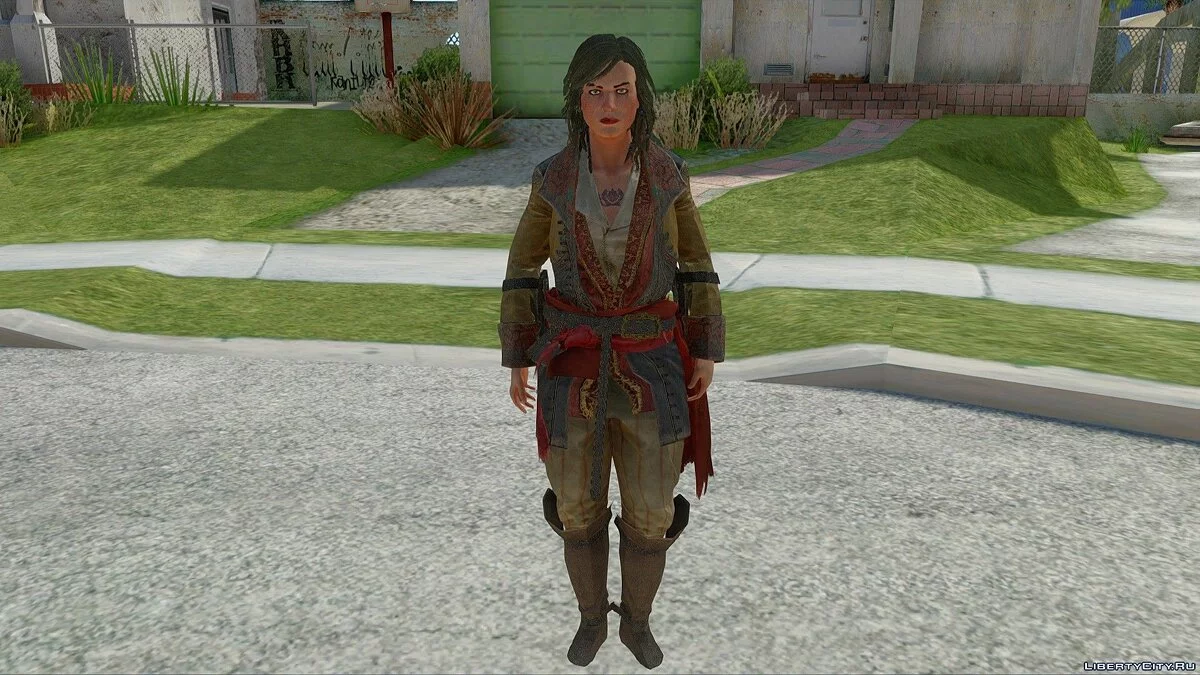 Мэри Рид из Assassin's Creed 4 / GTA San Andreas